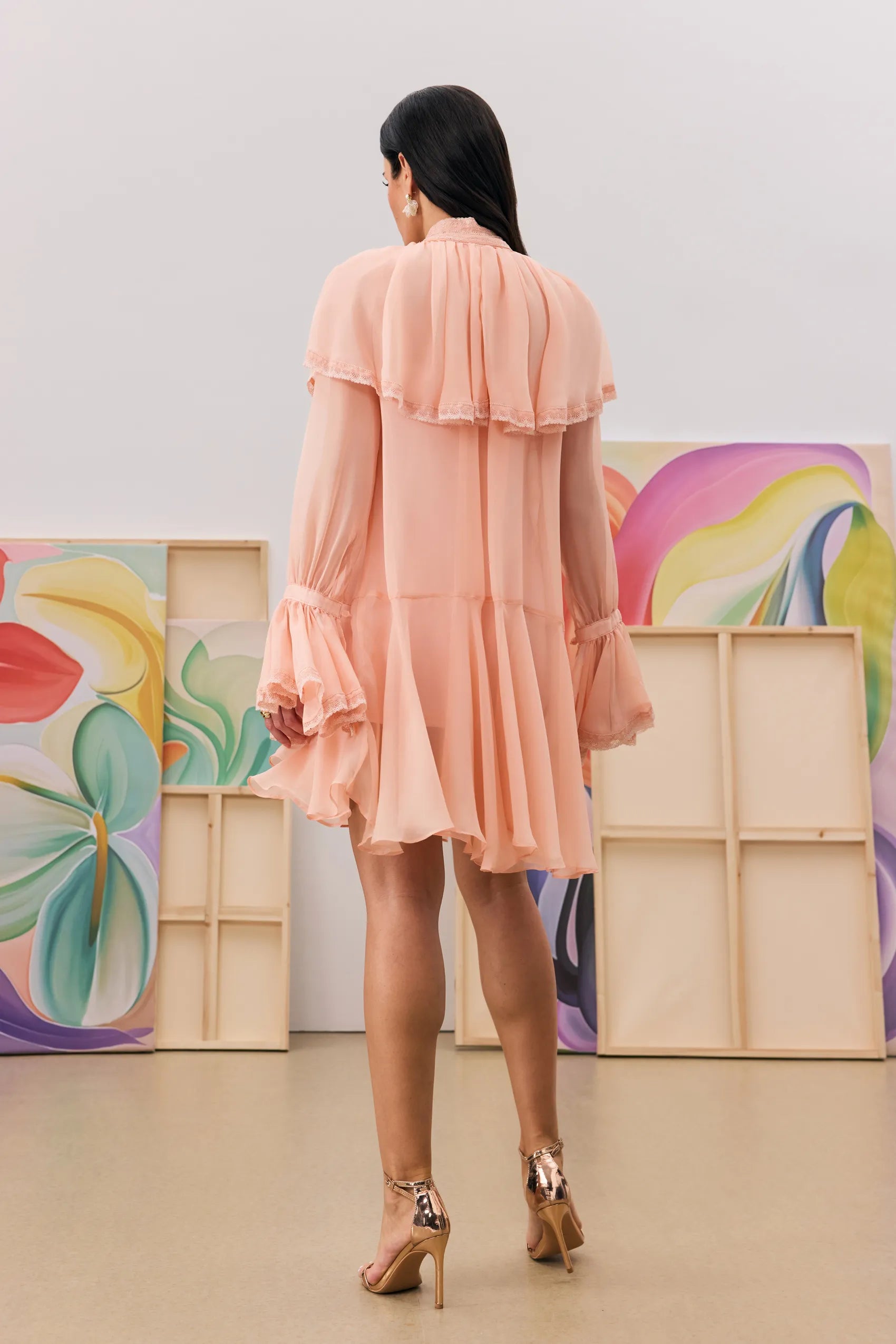 Vestido Rosas de Florença