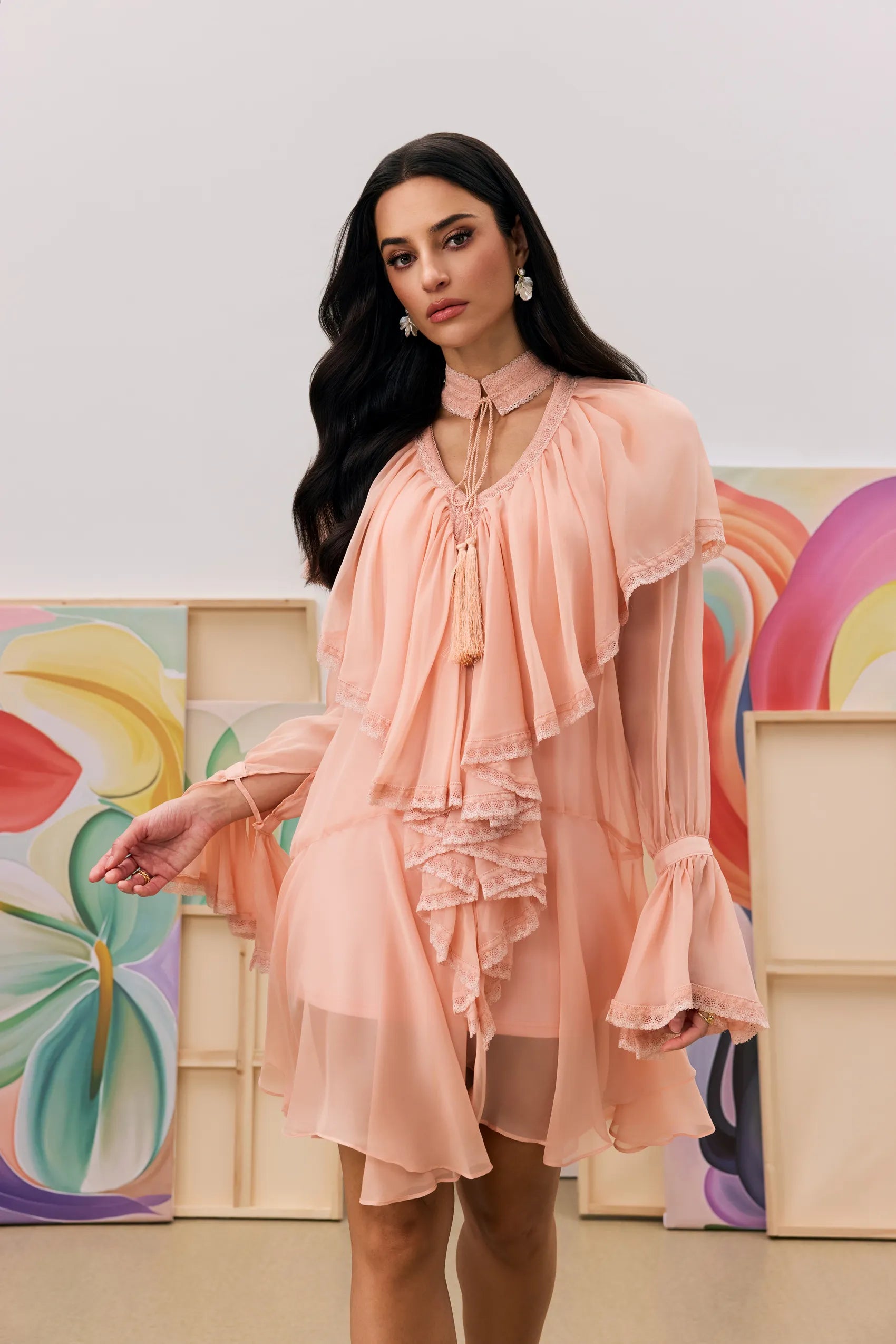 Vestido Rosas de Florença
