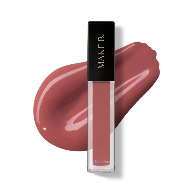 Gloss Labial Rosa New Rose Make B. 5ml