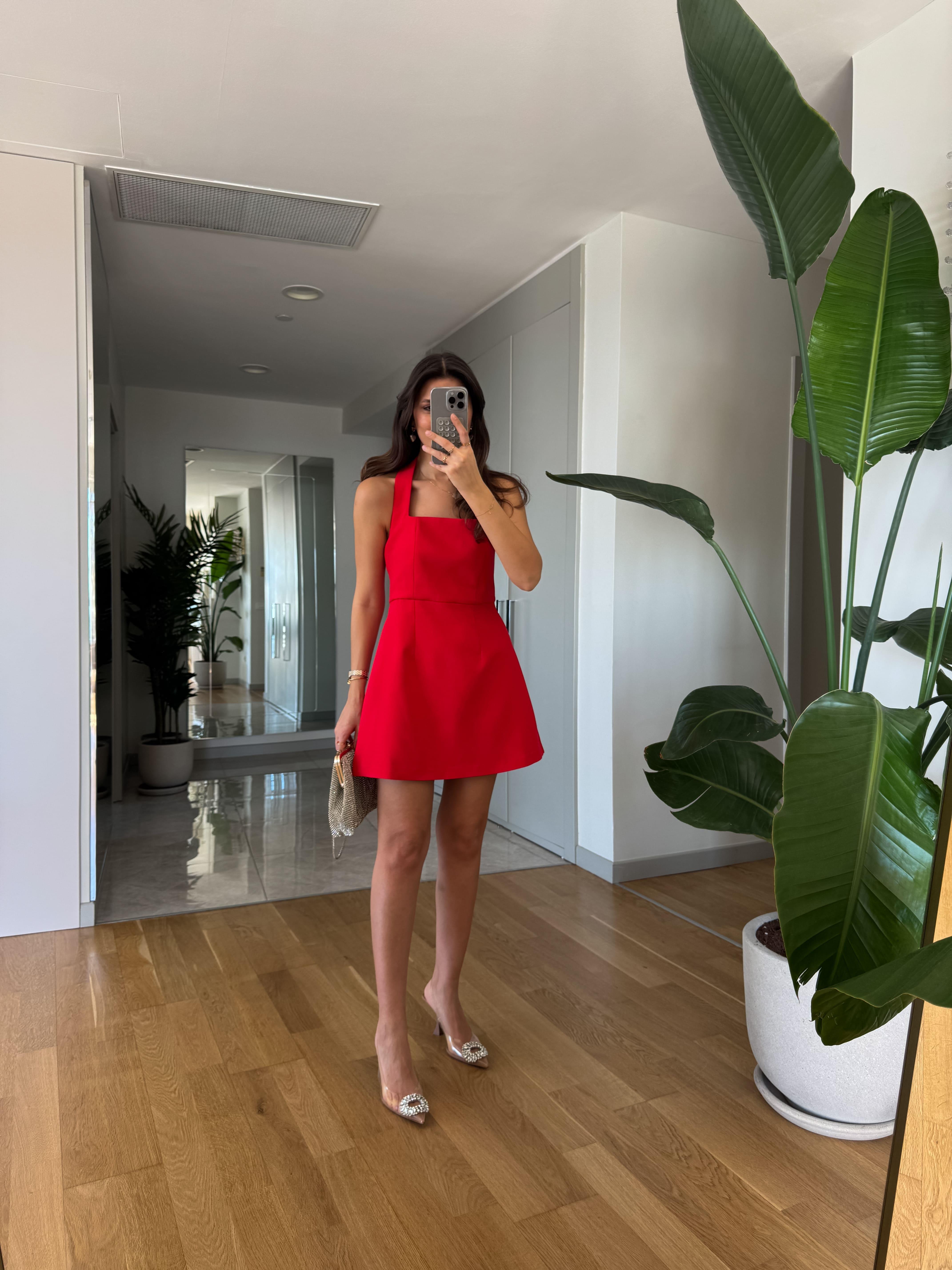 Vestido Isadora Vermelho