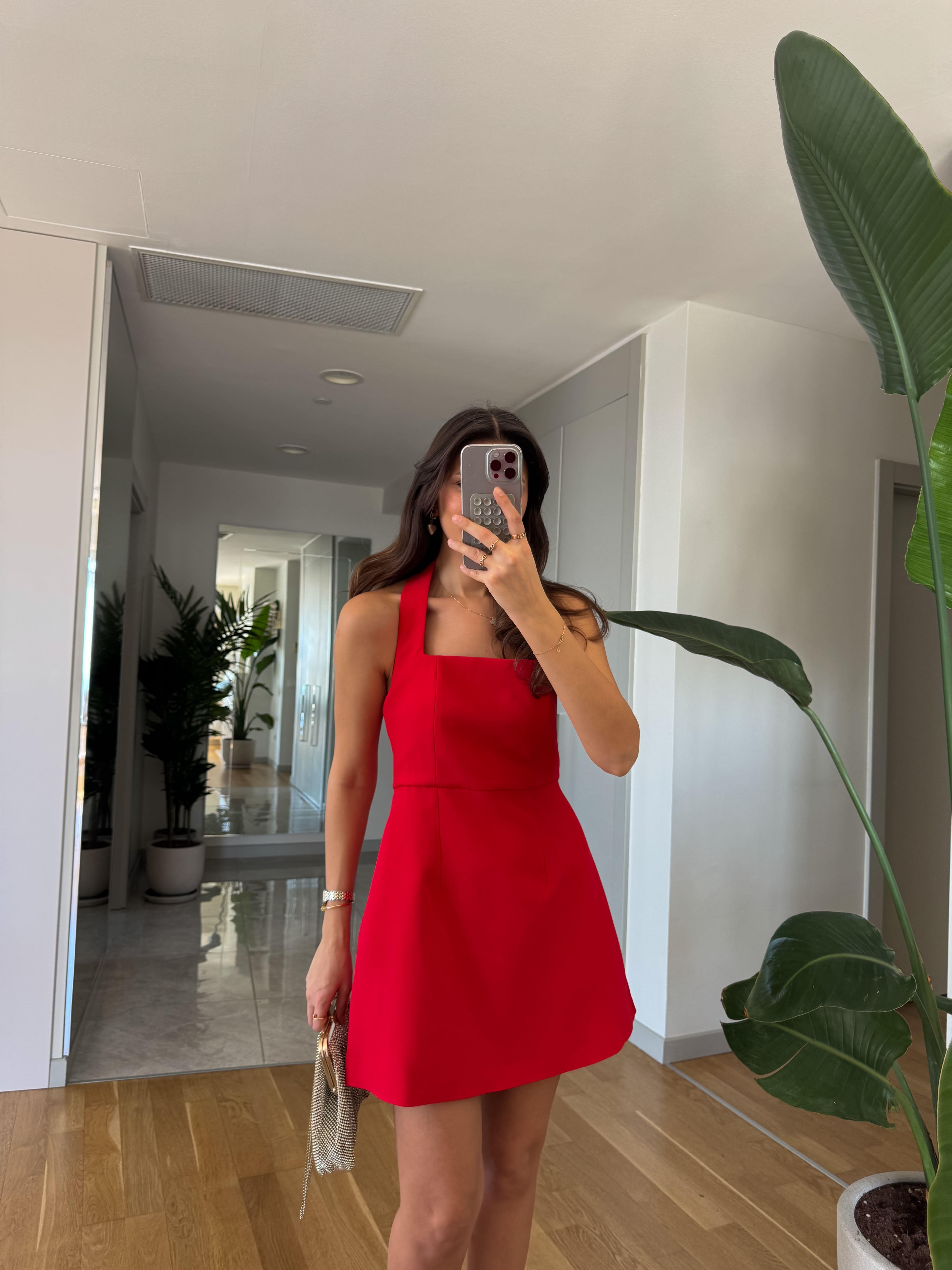 Vestido Isadora Vermelho